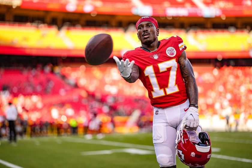 Chiefs rule out WR Mecole Hardman for Saturday