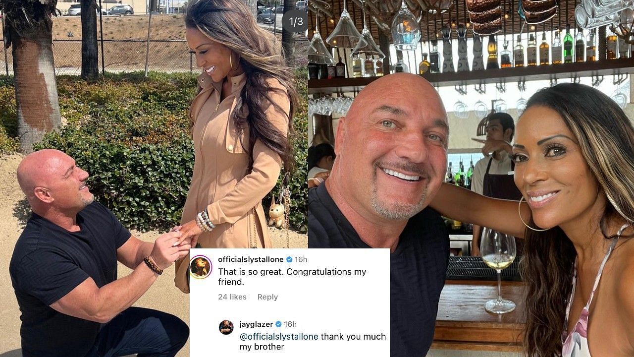 NFL Insider Jay Glazer announced his engagement on Sunday and received well wishes from some of NFL
