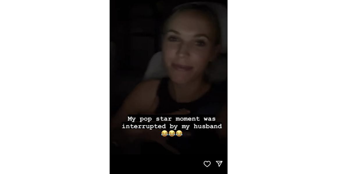 Caroline Wozniacki&#039;s Instagram story