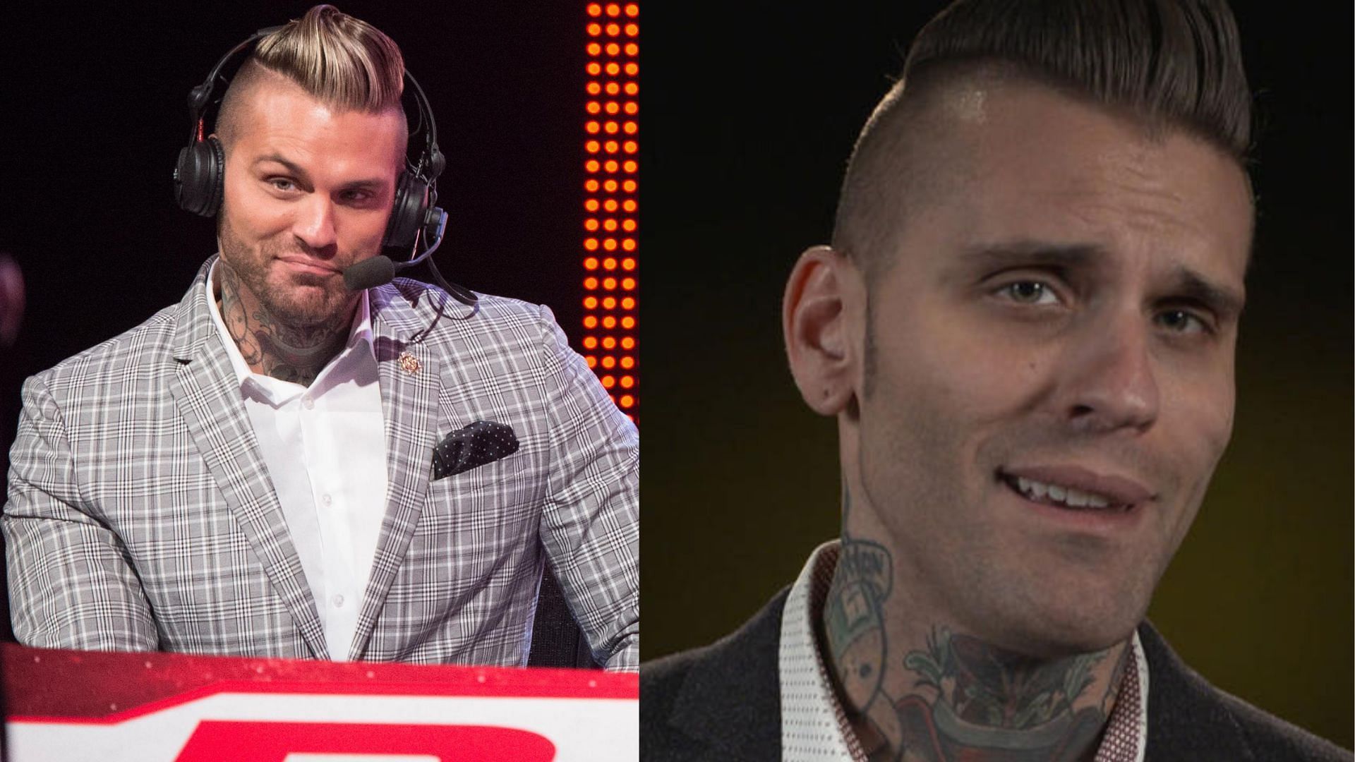 Corey Graves is currently a commentator on WWE RAW. 