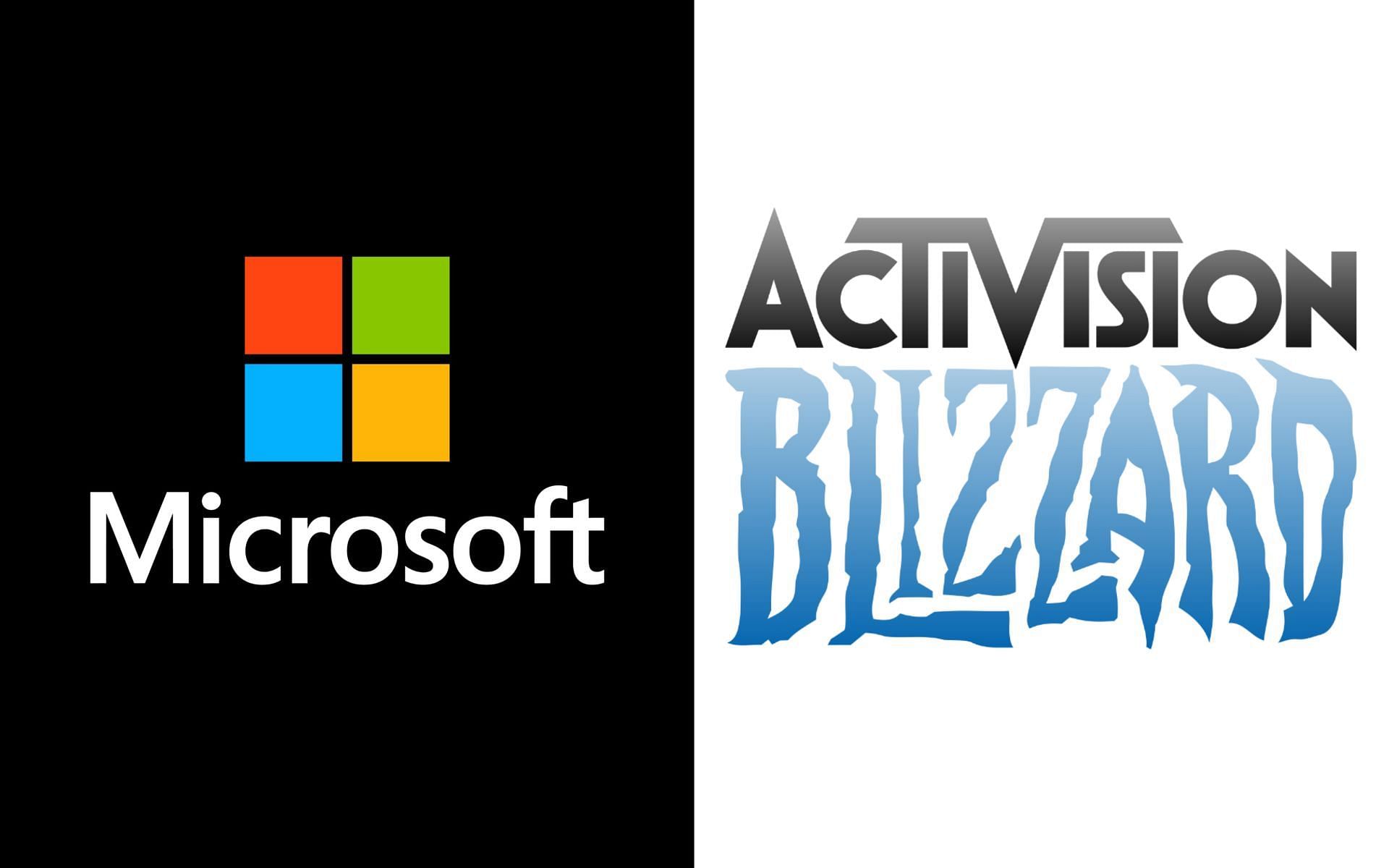 Microsoft announced the deal in January 2022 (Images via Microsoft and Activision Blizzard)