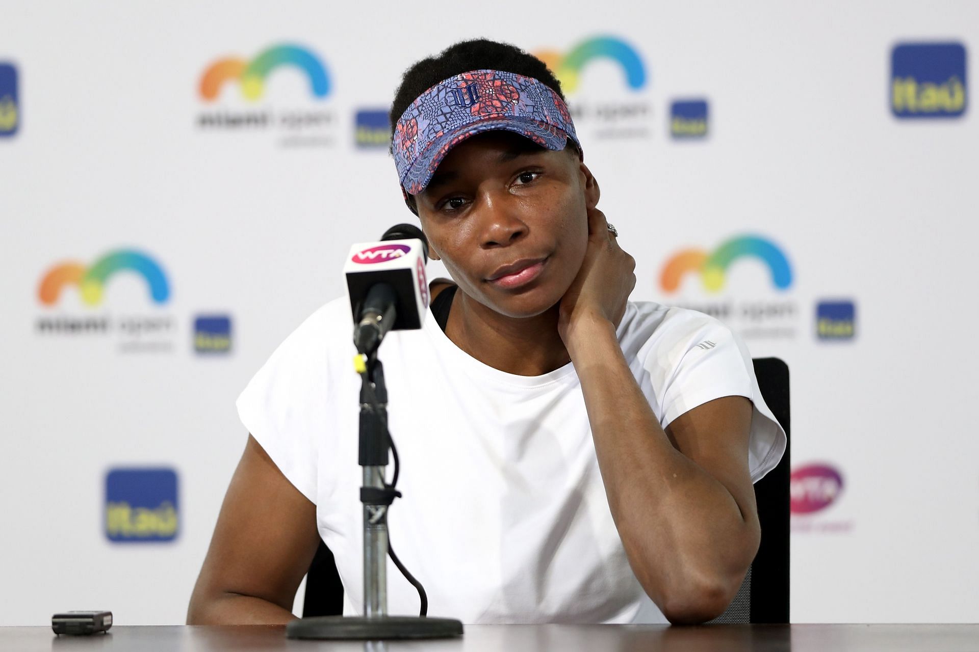 Venus Williams at the 2018 Miami Open