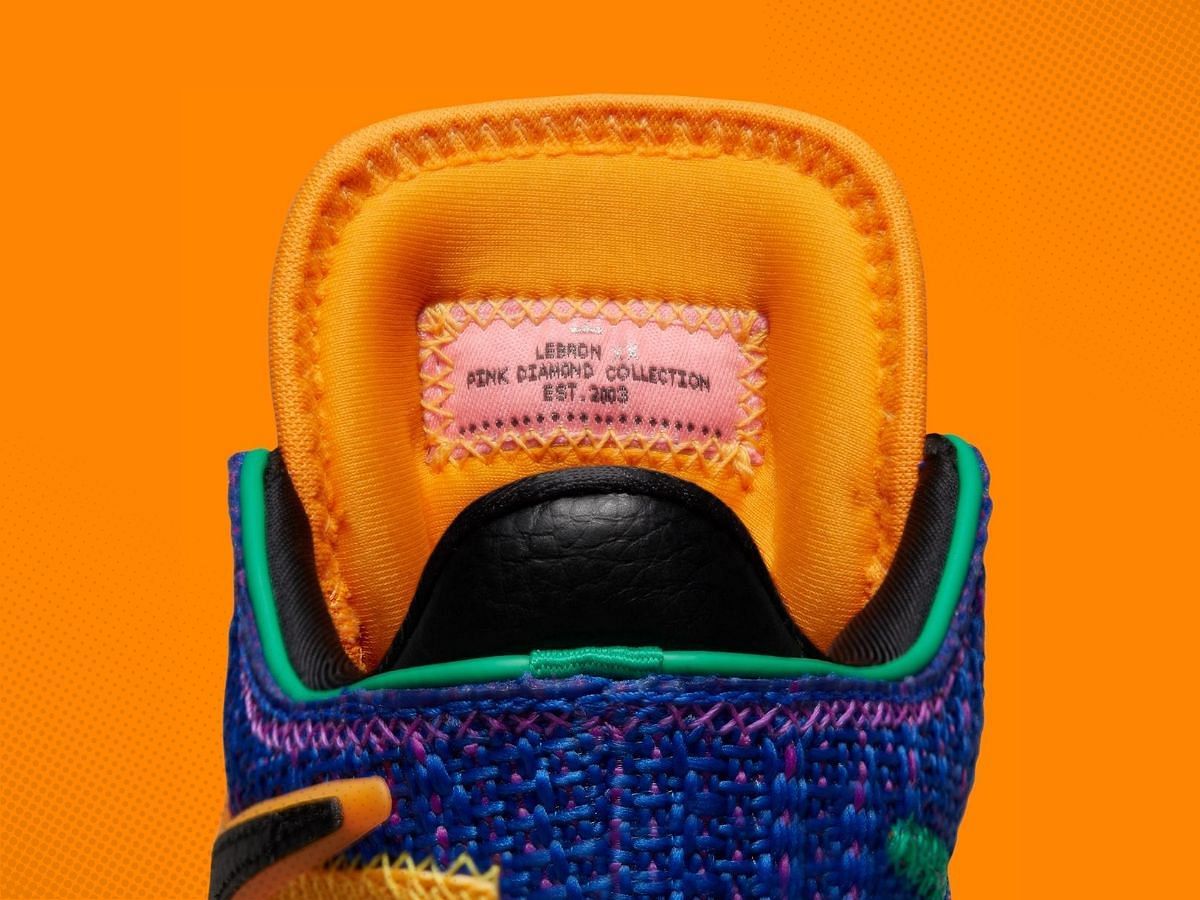 Take a look behind the tongue flaps of the sneakers (Image via Nike)