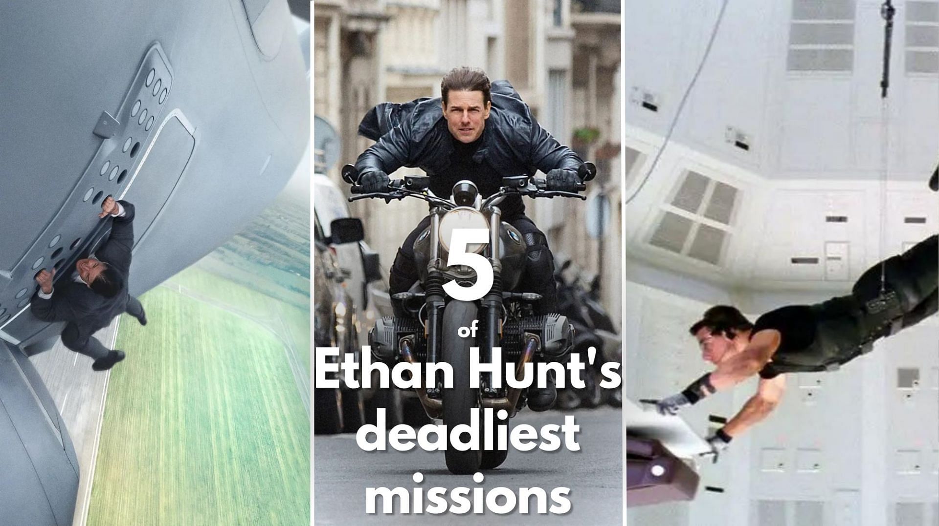 5 deadly missions Ethan Hunt went on in Mission: Impossible films (Images via Paramount Pictures)