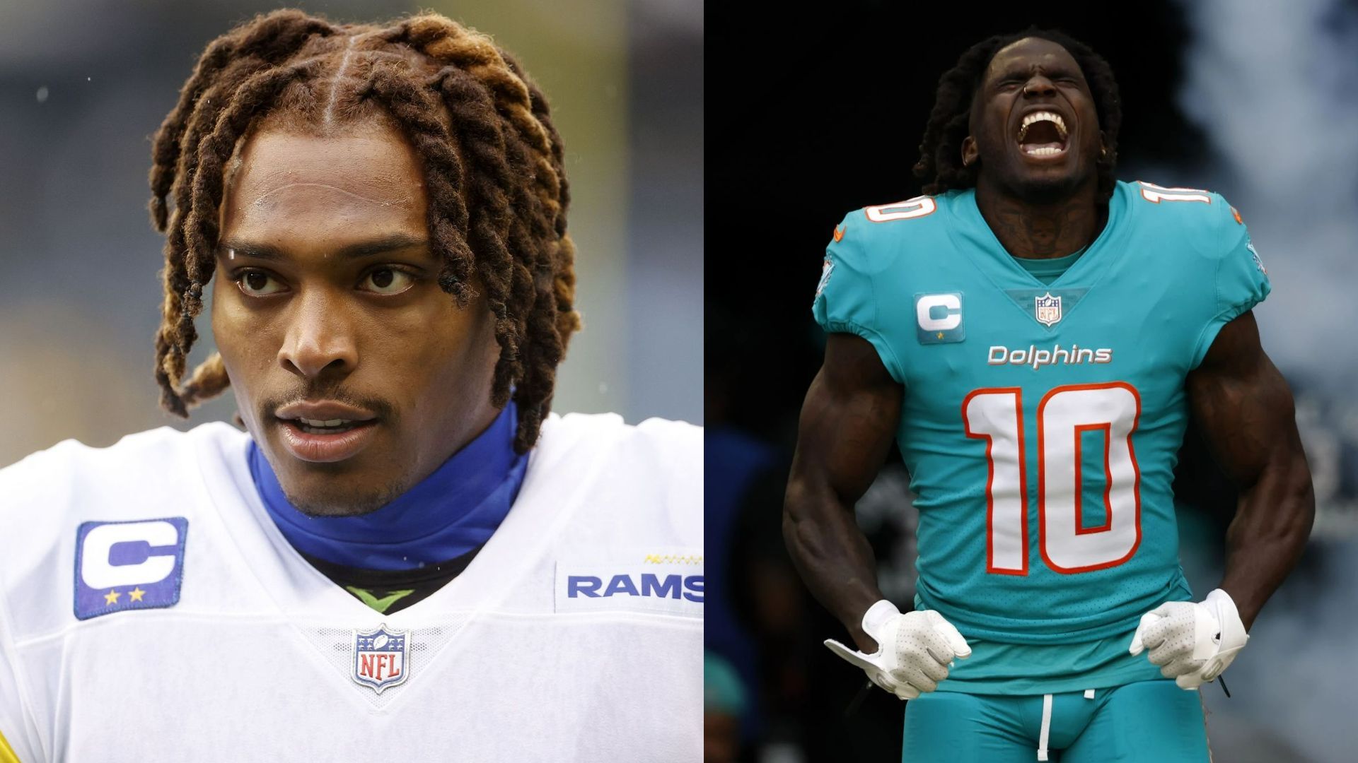 Dolphins: Tyreek Hill has hilarious reaction to Jalen Ramsey trade