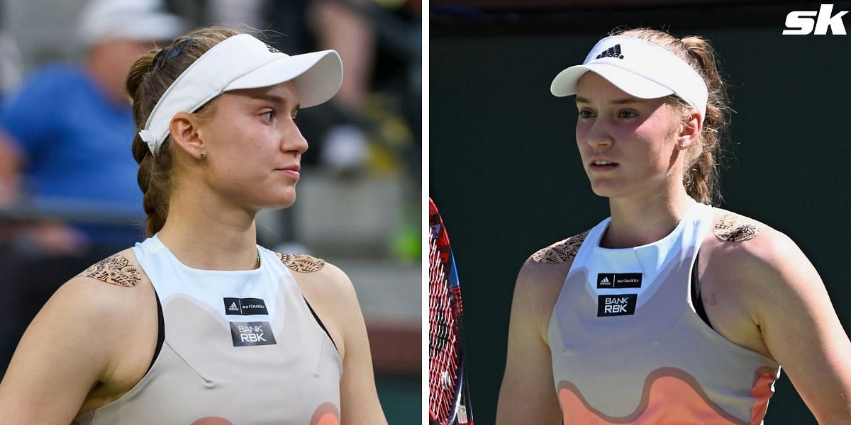 Elena Rybakina had a rare outburst during Indian Wells 2023 match against Paula Badosa