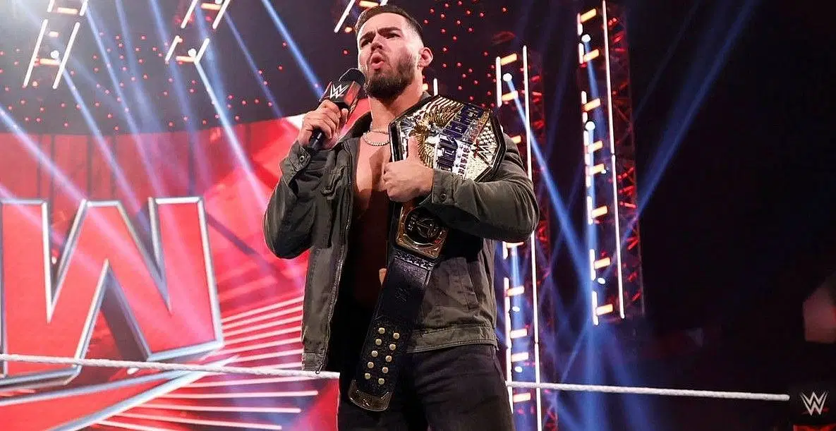 Austin Theory is the current US Champion in WWE