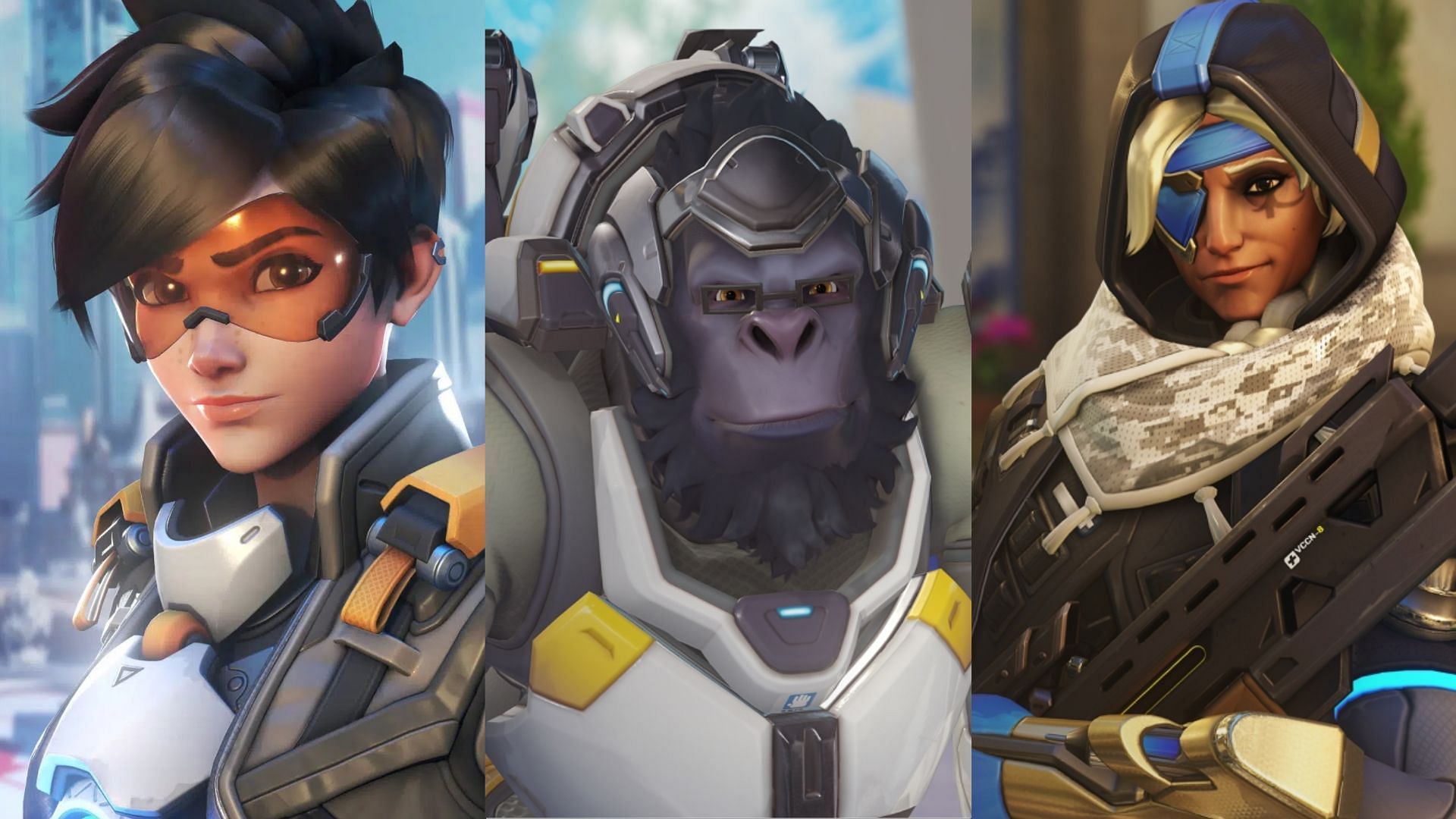 5 best Overwatch 2 heroes to duo with Winston(Image via Blizzard Entertainment and edited by Sportskeeda)