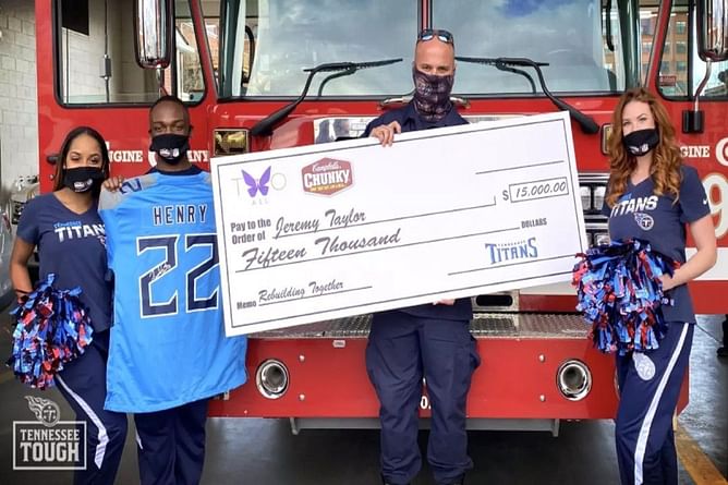 ‘Tragic occurrence’ – When Derrick Henry surprised Tennessee firefighter with $15,000