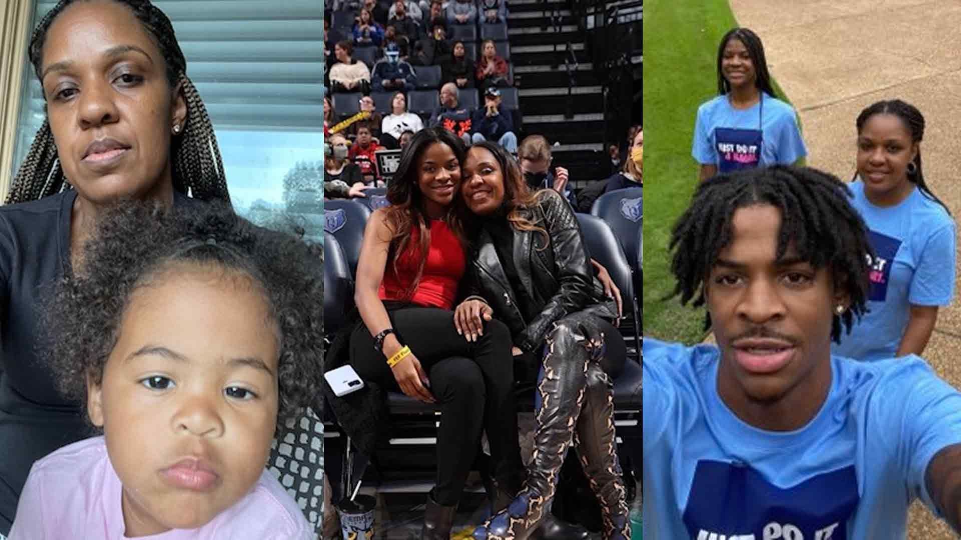 Ja Morant's mother also played basketball (Image via Sportskeeda)