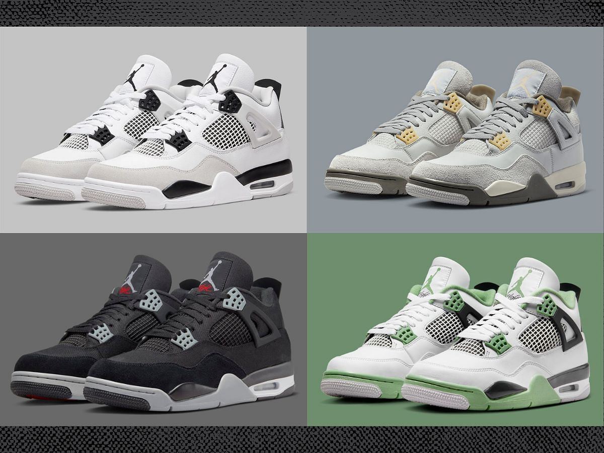Nike Air Jordan 4 sneakers (Image via Sportskeeda)