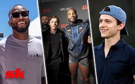 WATCH: Leon Edwards shares incredible backstage moment with 'Spider-Man' actor Tom Holland