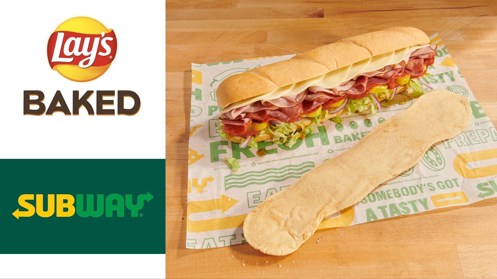 Subway is offering a new 12-inch long BAKED Lay
