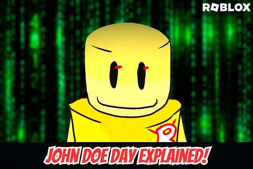 JOHN DOE - Roblox