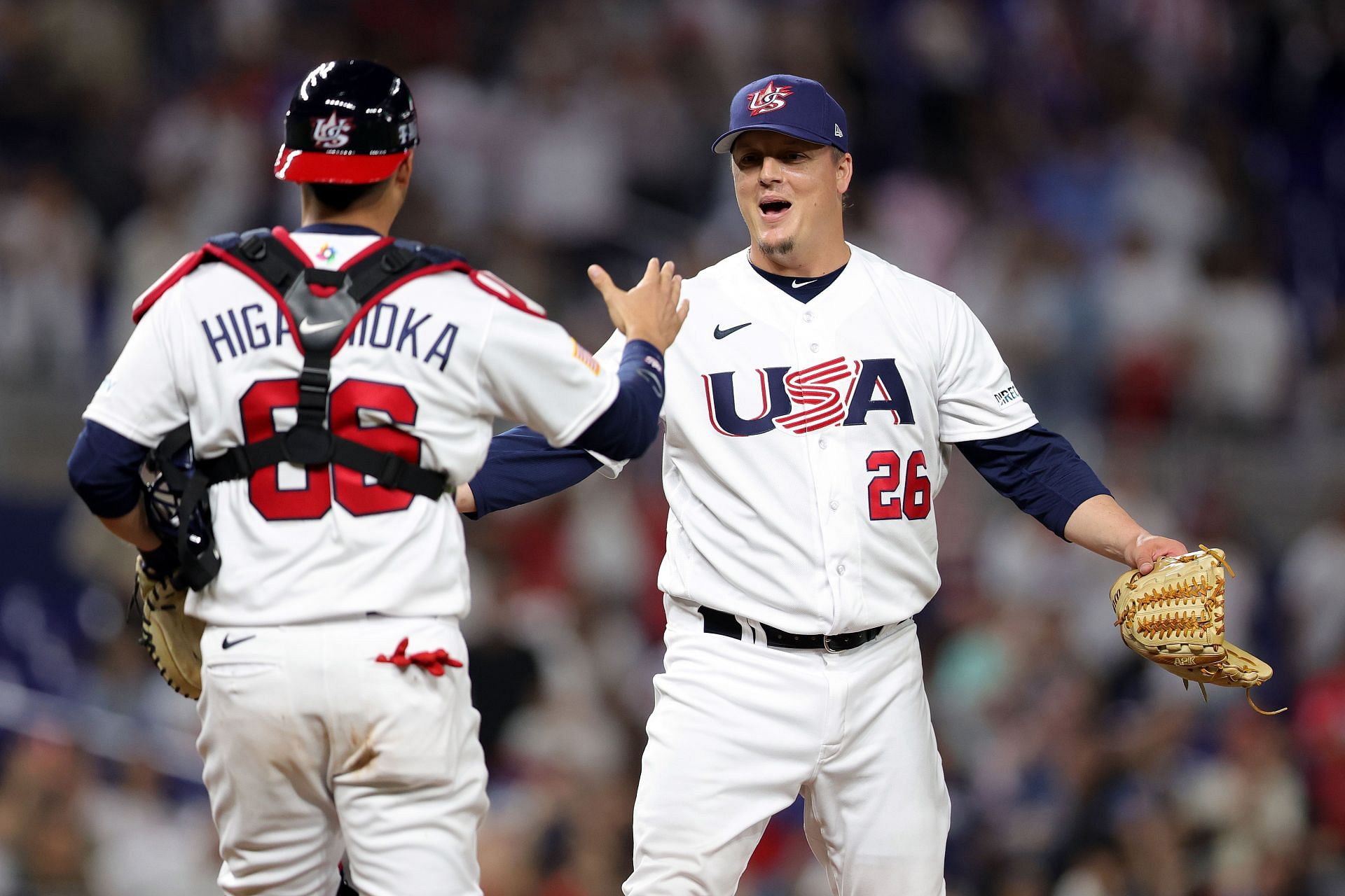 Team USA fans celebrate as squad blasts Team Cuba to advance to