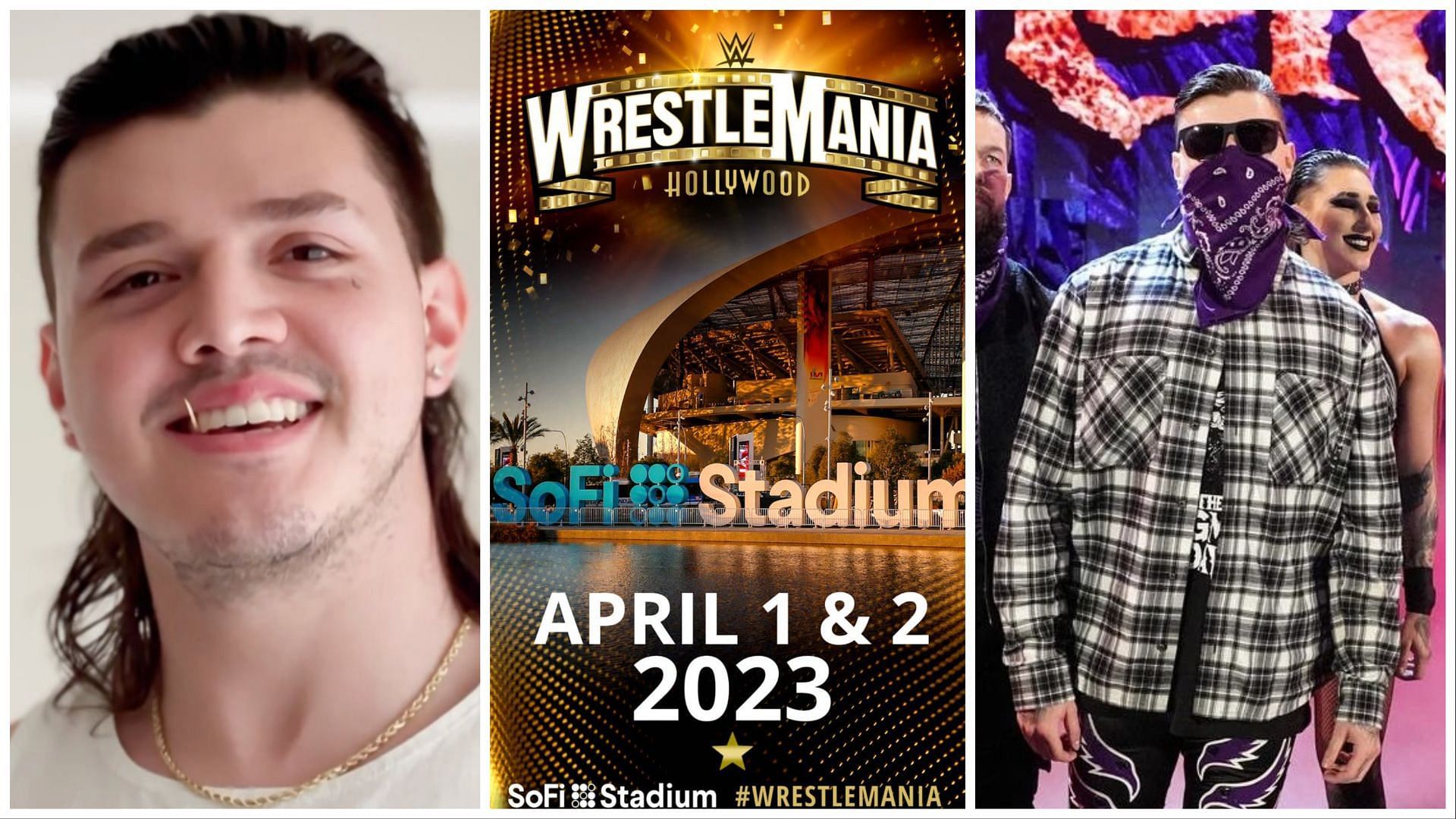 What will Dominik Mysterio be doing when WrestleMania Goes Hollywood?