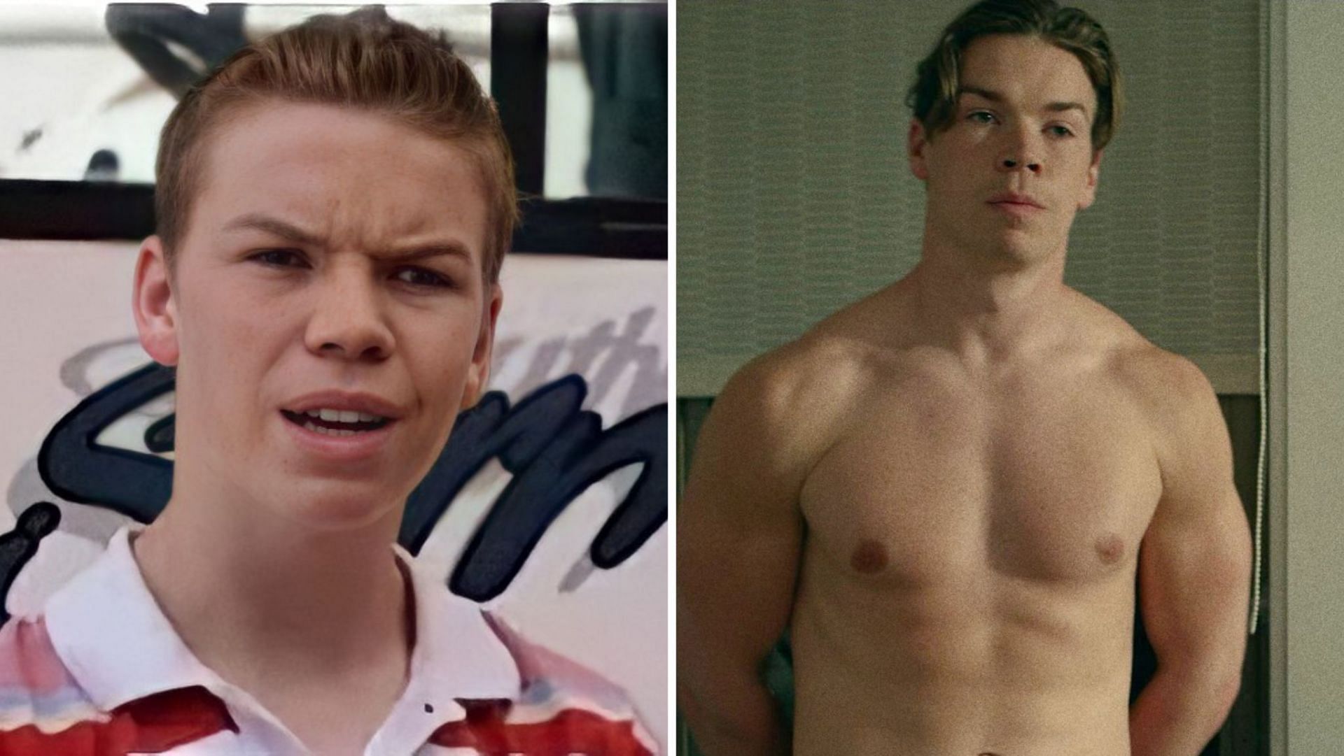 Will Poulter&#039;s transformation for his role as Adam Warlock in Guardians of the Galaxy Vol. 3 (Image via Sportskeeda)