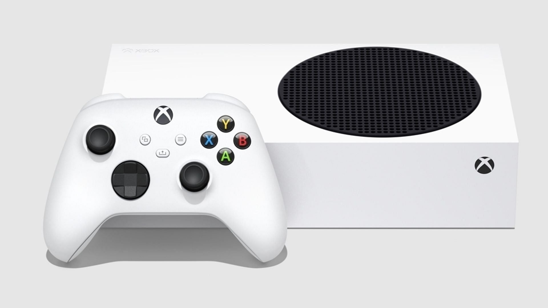Xbox Series S on white background