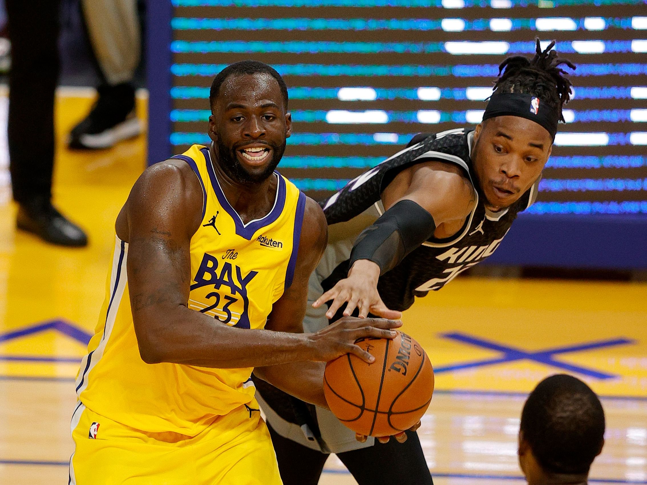 Draymond Green of the Golden State Warriors against the Sacramento Kings.