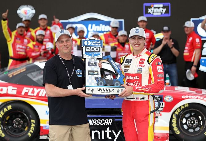“This is a dream come true”: High school senior Sammy Smith wins NASCAR Xfinity race in Phoenix