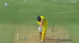 [Watch] Mohammed Shami beats Cameron Green’s outside edge to hit off stump with a peach