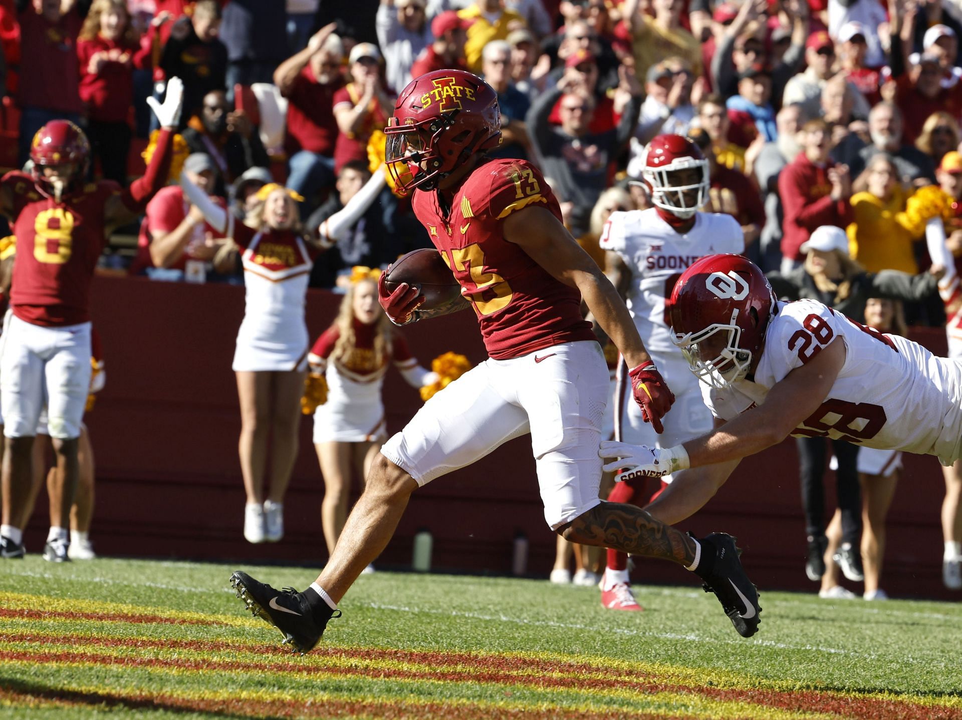 Xavier Hutchinson - Oklahoma v Iowa State