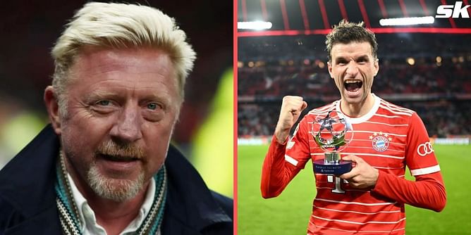 "You are an original" - Boris Becker congratulates Thomas Muller as Bayern Munich defeats PSG in Champions League