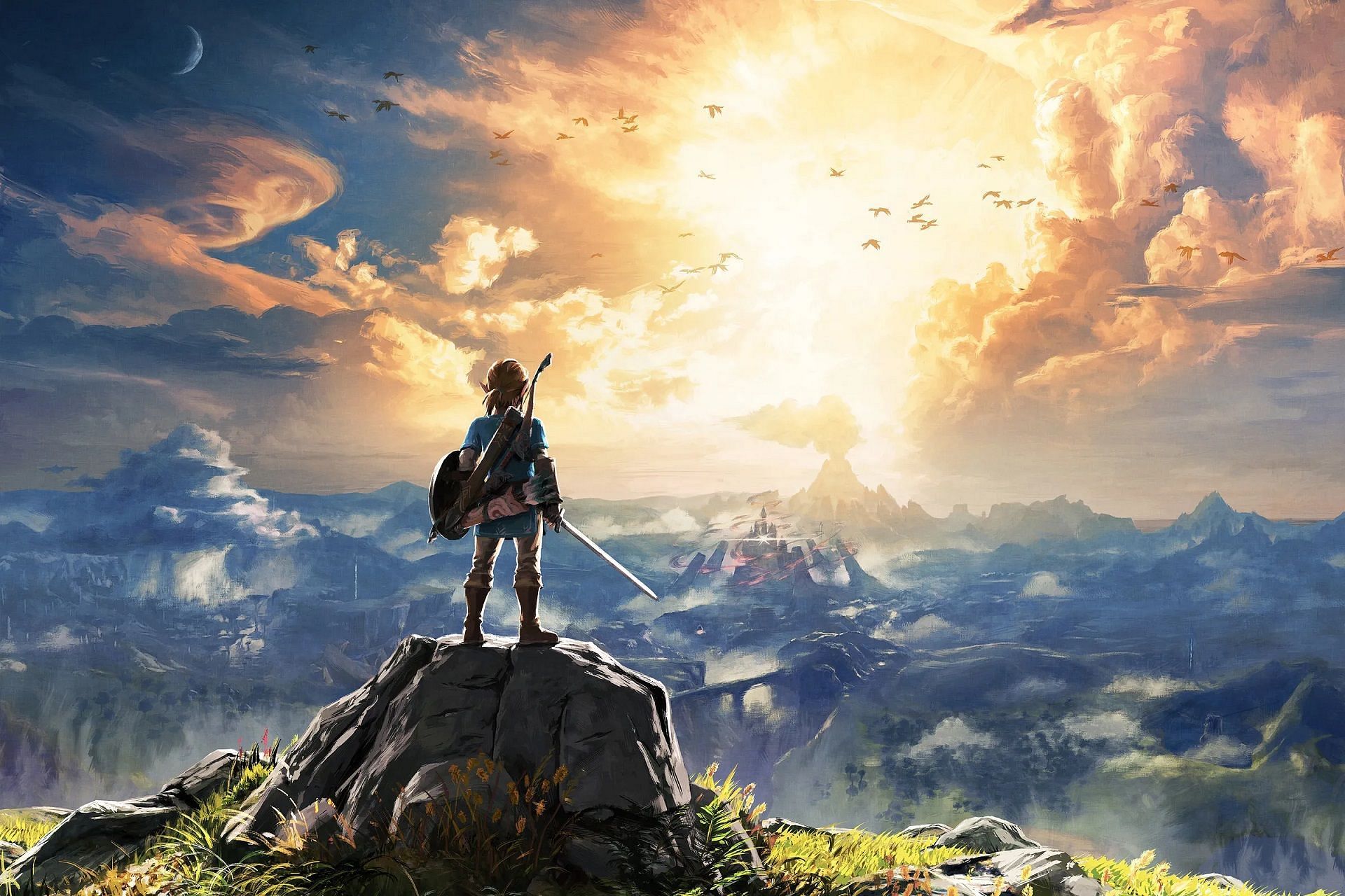 The Legend of Zelda: Breath of the Wild is undoubtedly ranks among the top tier open world games (Image via Nintendo)