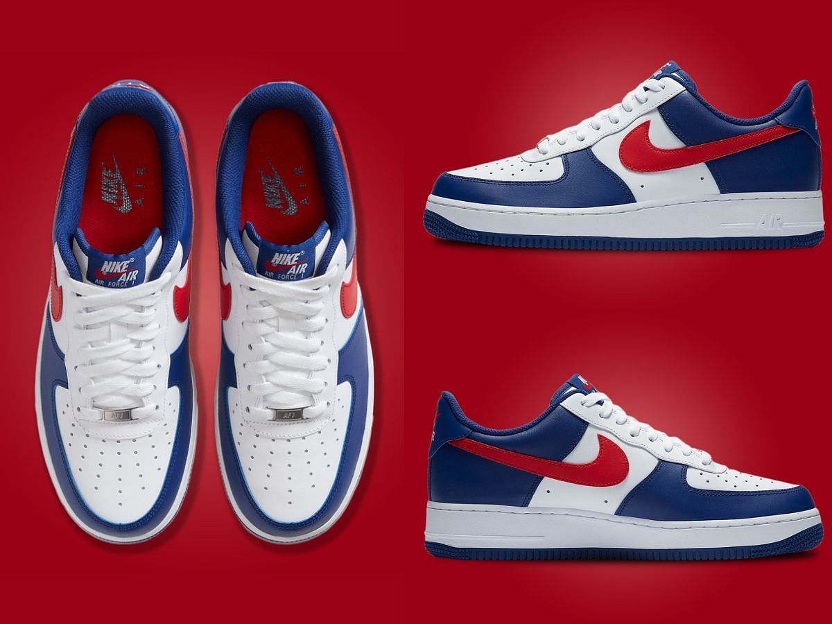 Here&#039;s a detailed look at the upcoming Nike Air Force 1 shoes (Image via Sportskeeda)