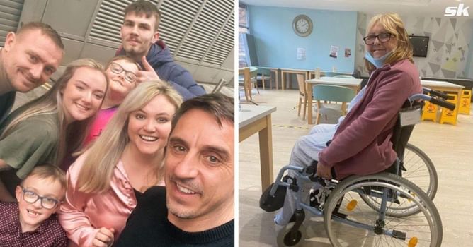 Manchester United legend Gary Neville wins hearts with amazing gesture for 67-year-old lady at restaurant on Mother’s Day