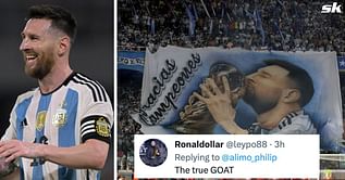 "The true GOAT" - Fans in awe as incredible stat reveals how many records PSG superstar Lionel Messi holds with Argentina