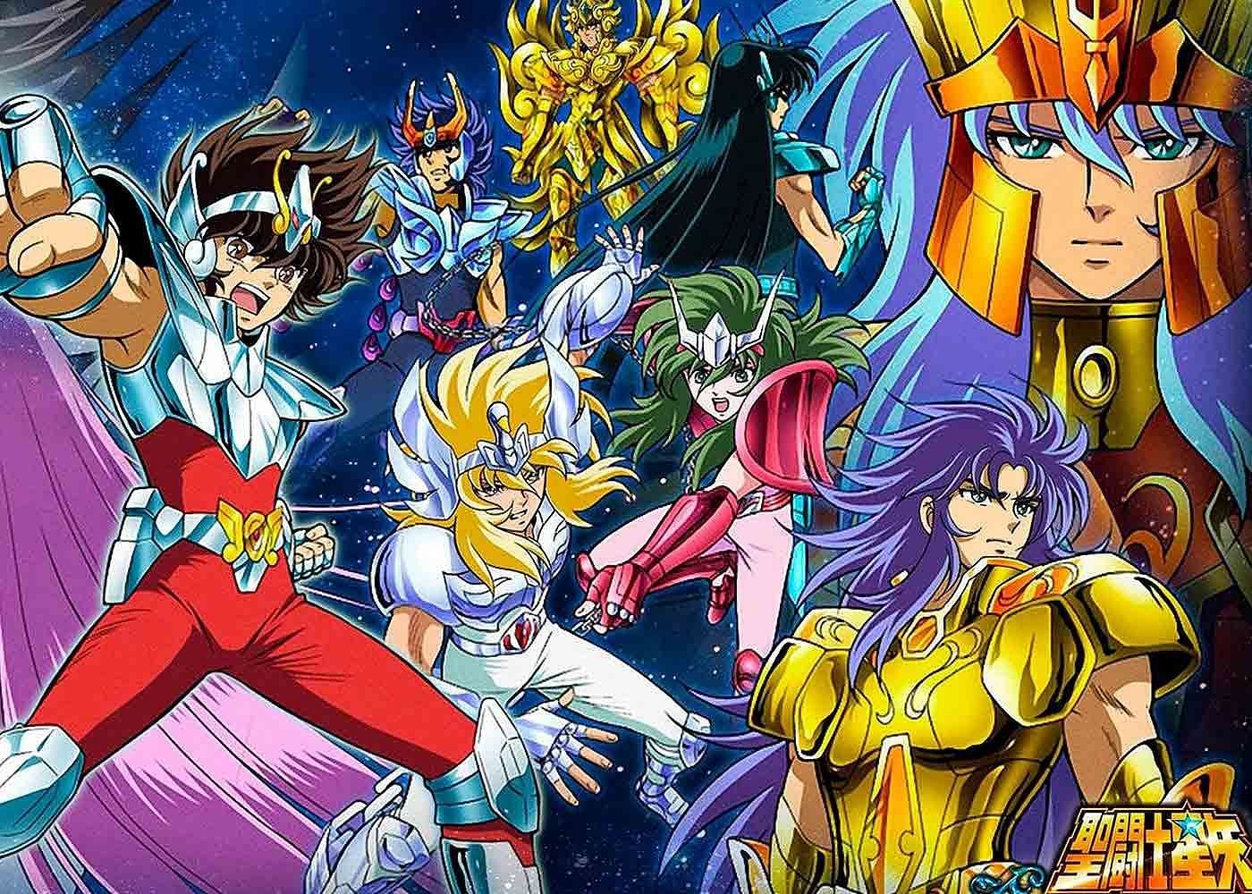 Saint Seiya Characters (Image via Toei Animation)