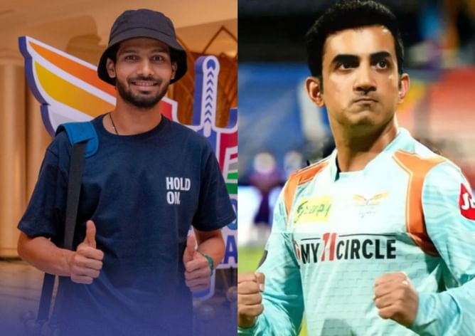 "I just want to get something from his mindset" - Prerak Mankad on teaming up with LSG mentor Gautam Gambhir in IPL 2023