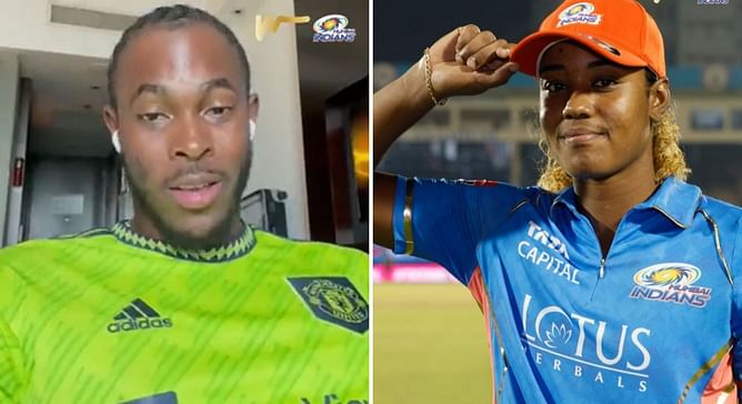 “You’re looking really good” – Jofra Archer hails MI Women's teammate Hayley Matthews for WPL 2023 exploits