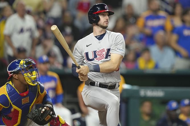 WATCH: Trea Turner blasts grand slam to give Team USA a two-run lead against Team Venezuela in World Baseball Classic