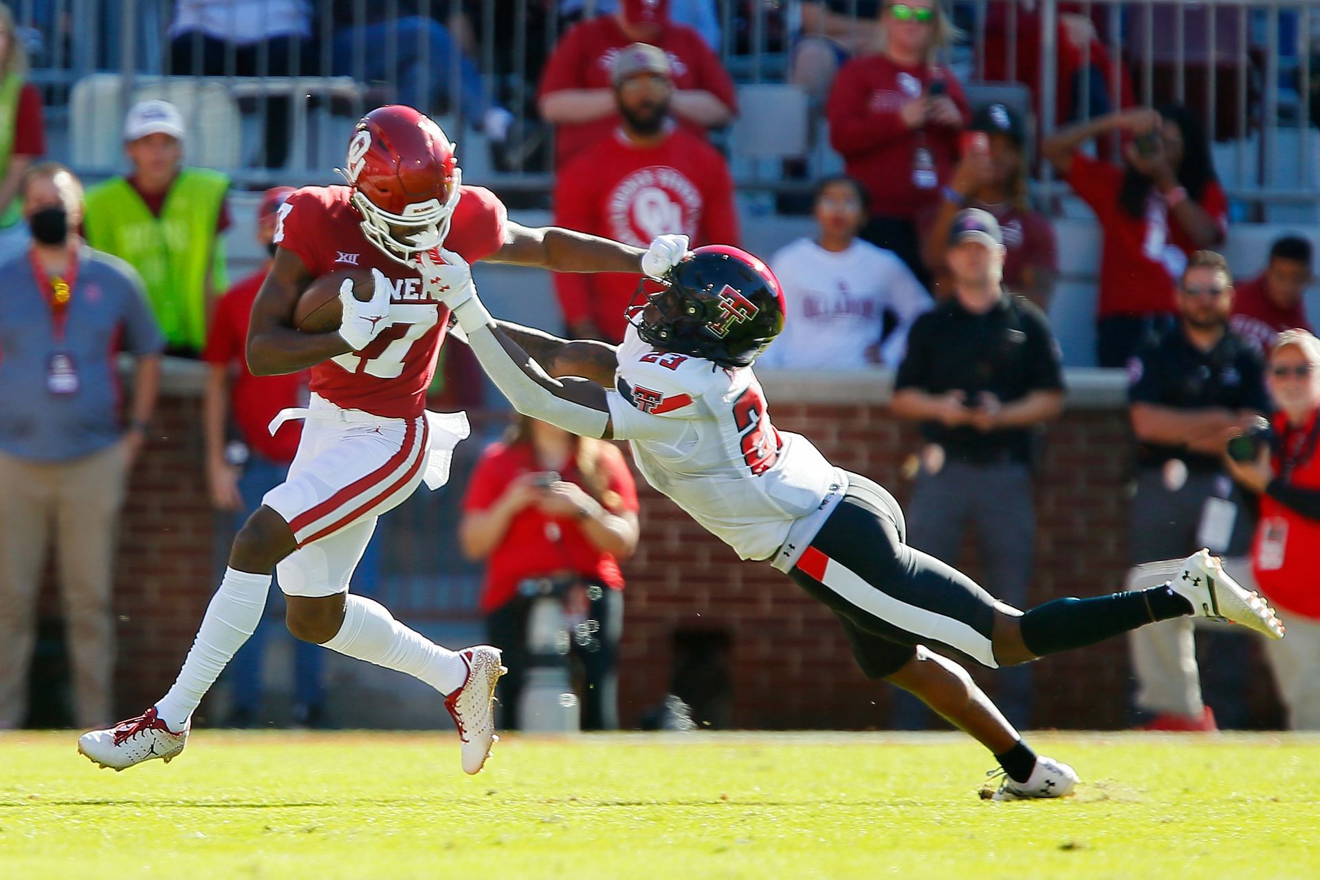 Marvin Mims - Texas Tech v Oklahoma