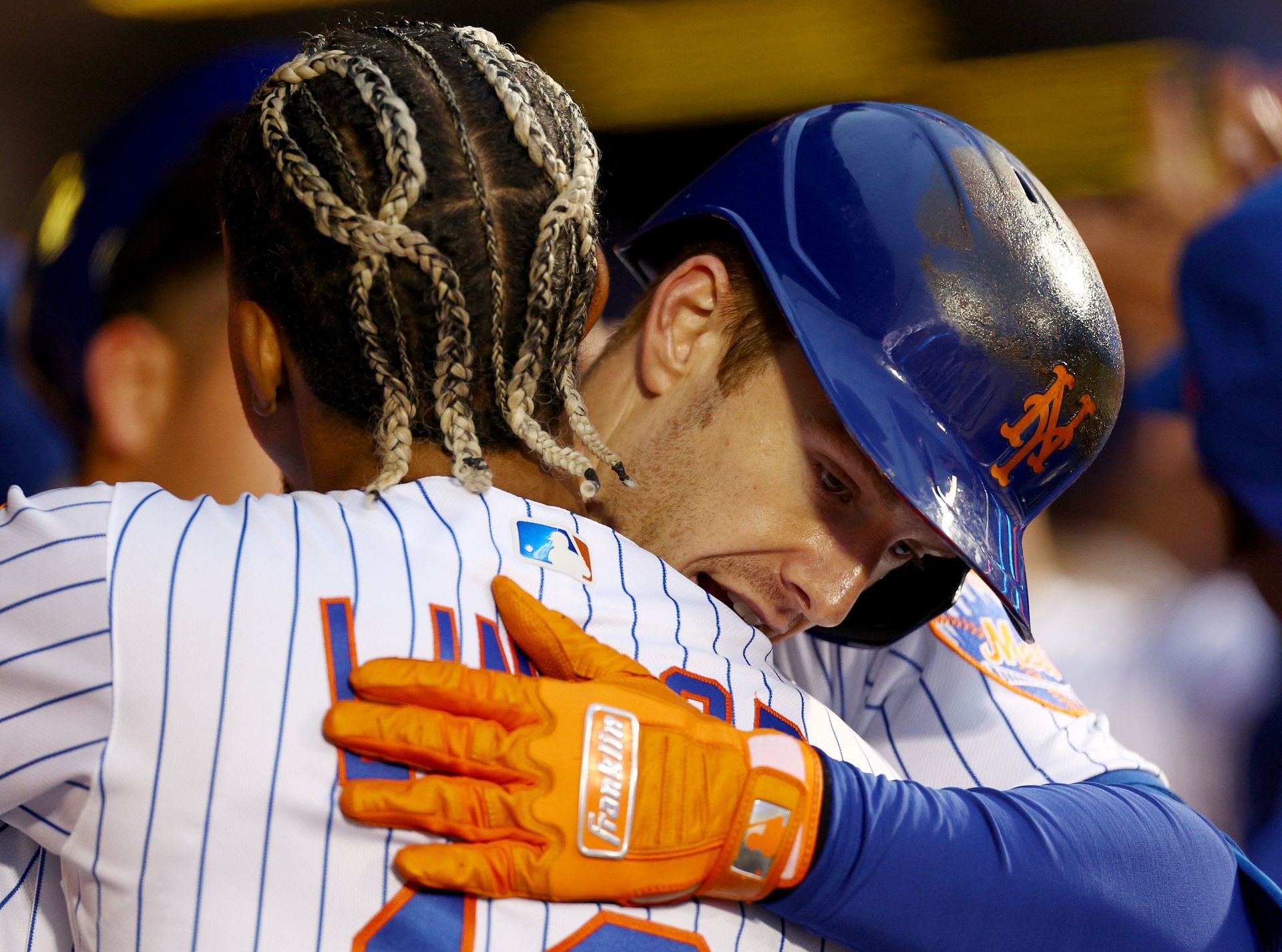 Mark Canha of the New York Mets (Photo by Elsa/Getty Images)