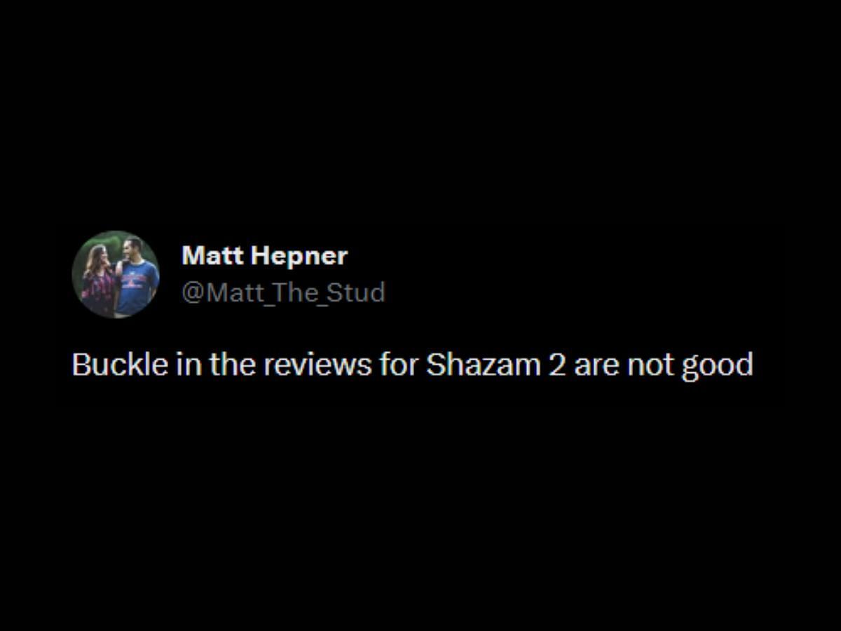 Fan reacting to reviews. (Photo via Twitter/Sportskeeda)