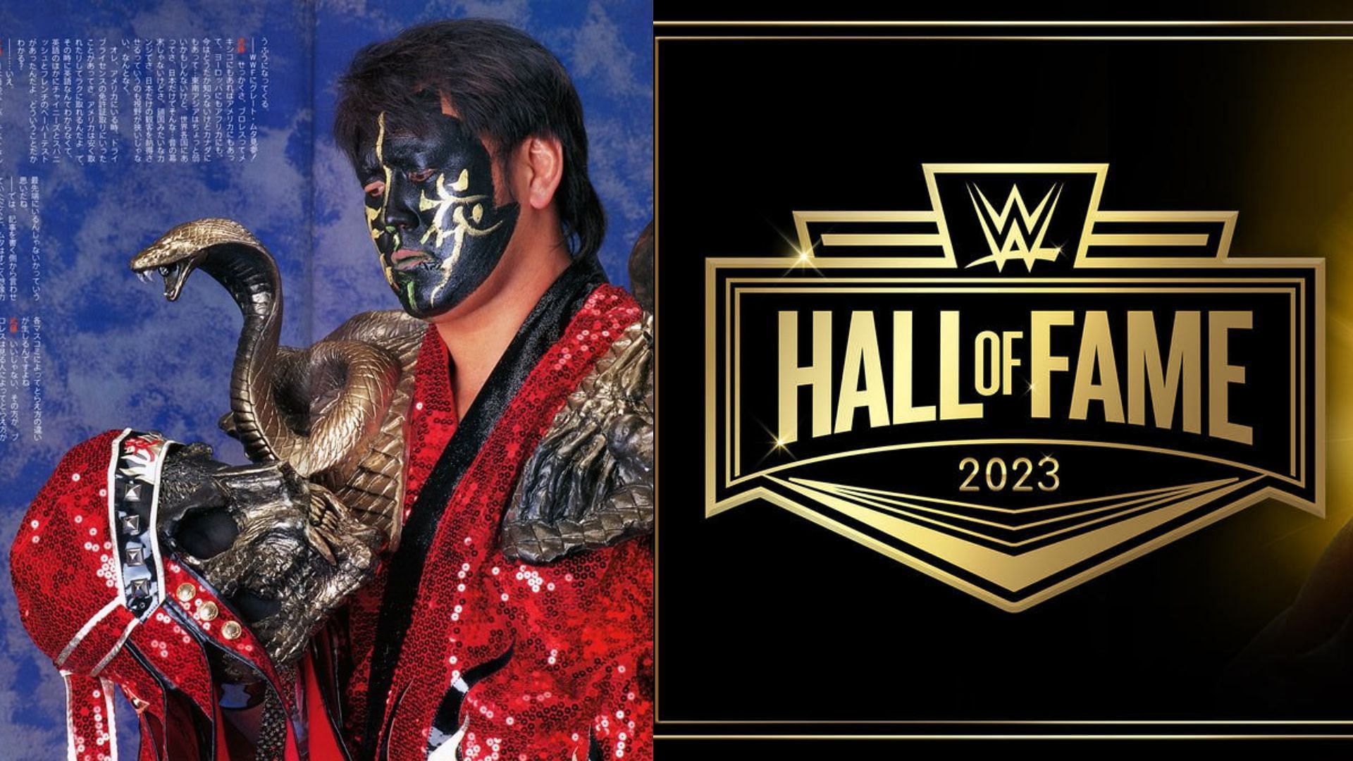 The Great Muta is the latest veteran to join the WWE Hall of Fame