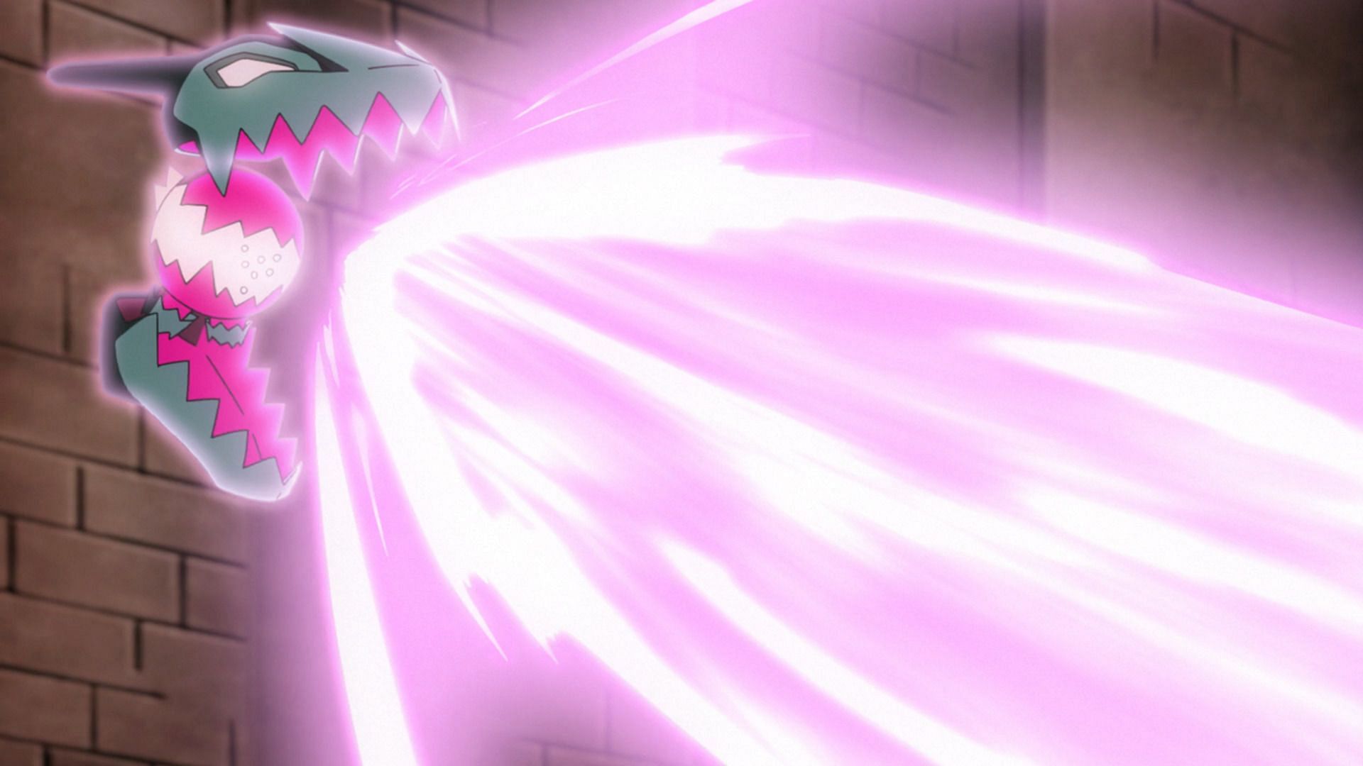 Regidrago using its signature move, Dragon Energy, in the anime (Image via The Pokemon Company)