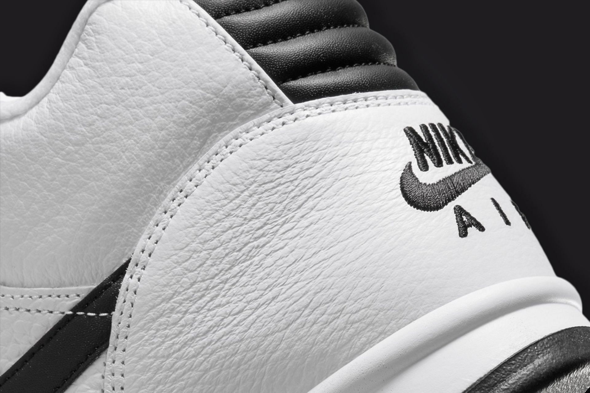 A look at the heel counters of the shoes (Image via Nike)