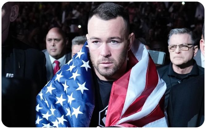 UFC 286 backup fighter Colby Covington claims he was "18 pounds overweight" on Thursday