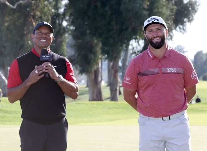 “I asked him…”: Jon Rahm reveals his conversation with Golf legend Tiger Woods