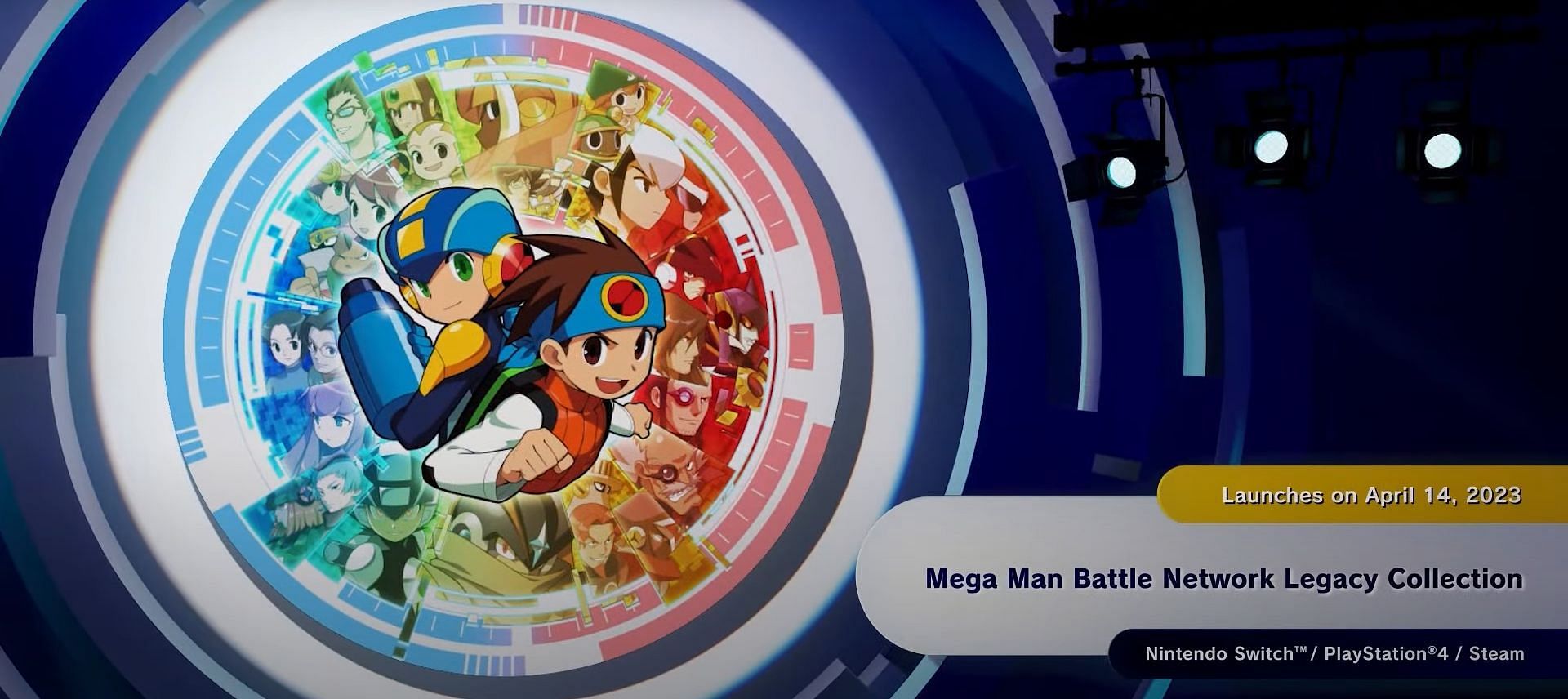 Mega Man Battle Network Legacy Collection launches April 14th (Image via Capcom Spotlight)