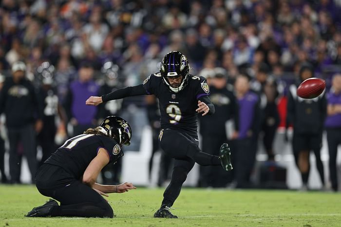 NFL roundup: Ravens win on Tucker's record-setting 66-yard FG