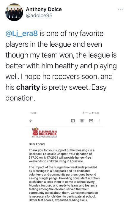 Bills fans donate to Ravens QB Lamar Jackson's favorite charity