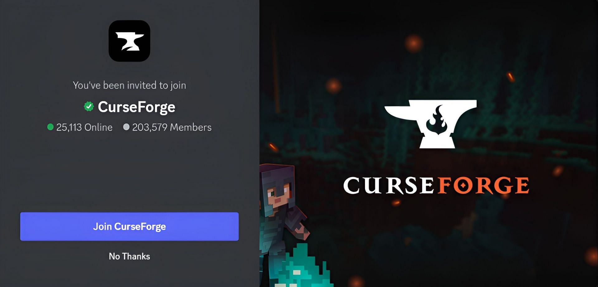 So the Minecraft Discord is full. Any way I can still join? (I