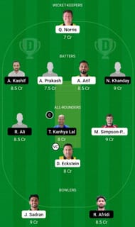 VCC vs BRN Dream11 Prediction Team Today, Match 5, Grand League