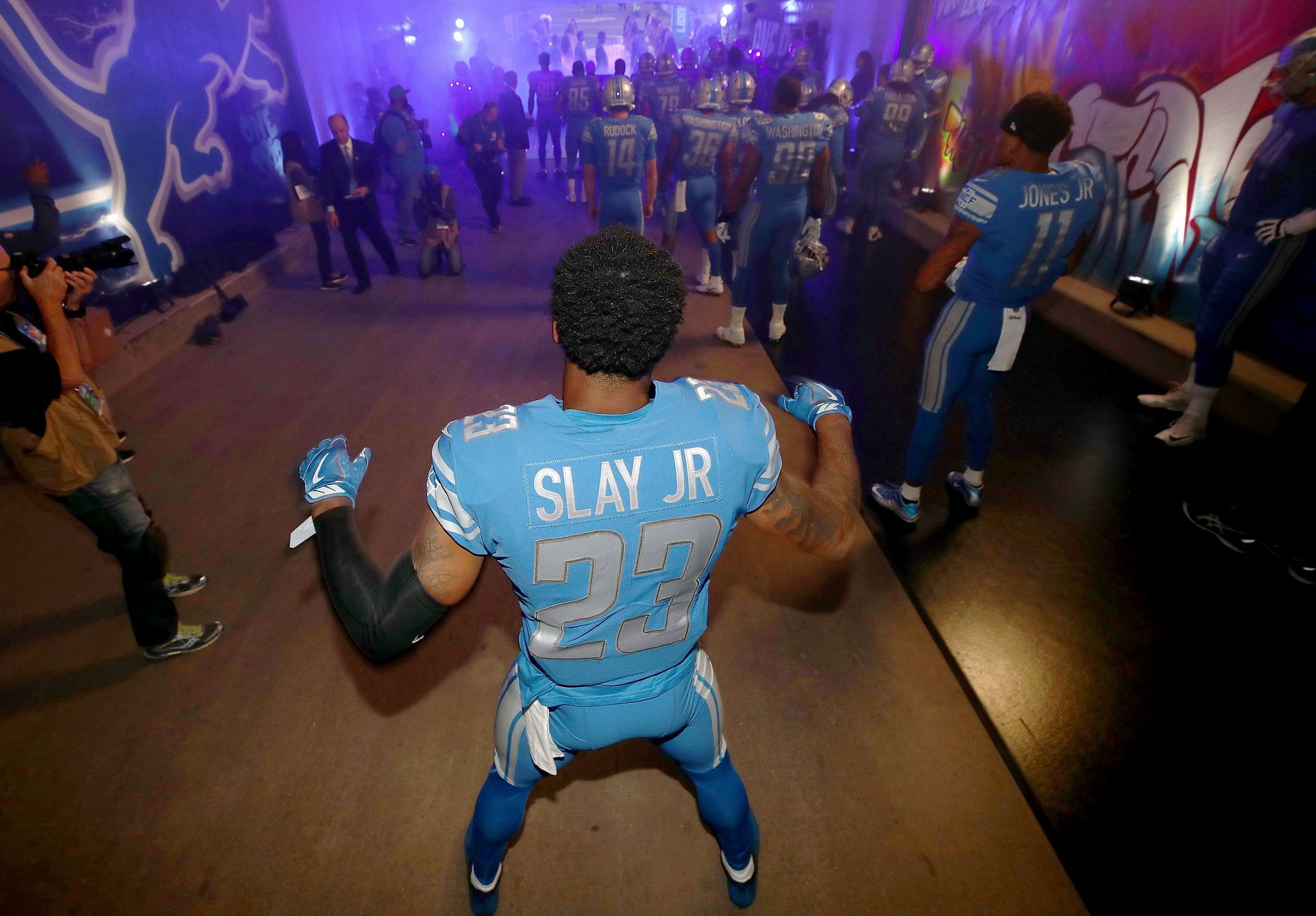 Darius Slay with the Detroit Lions
