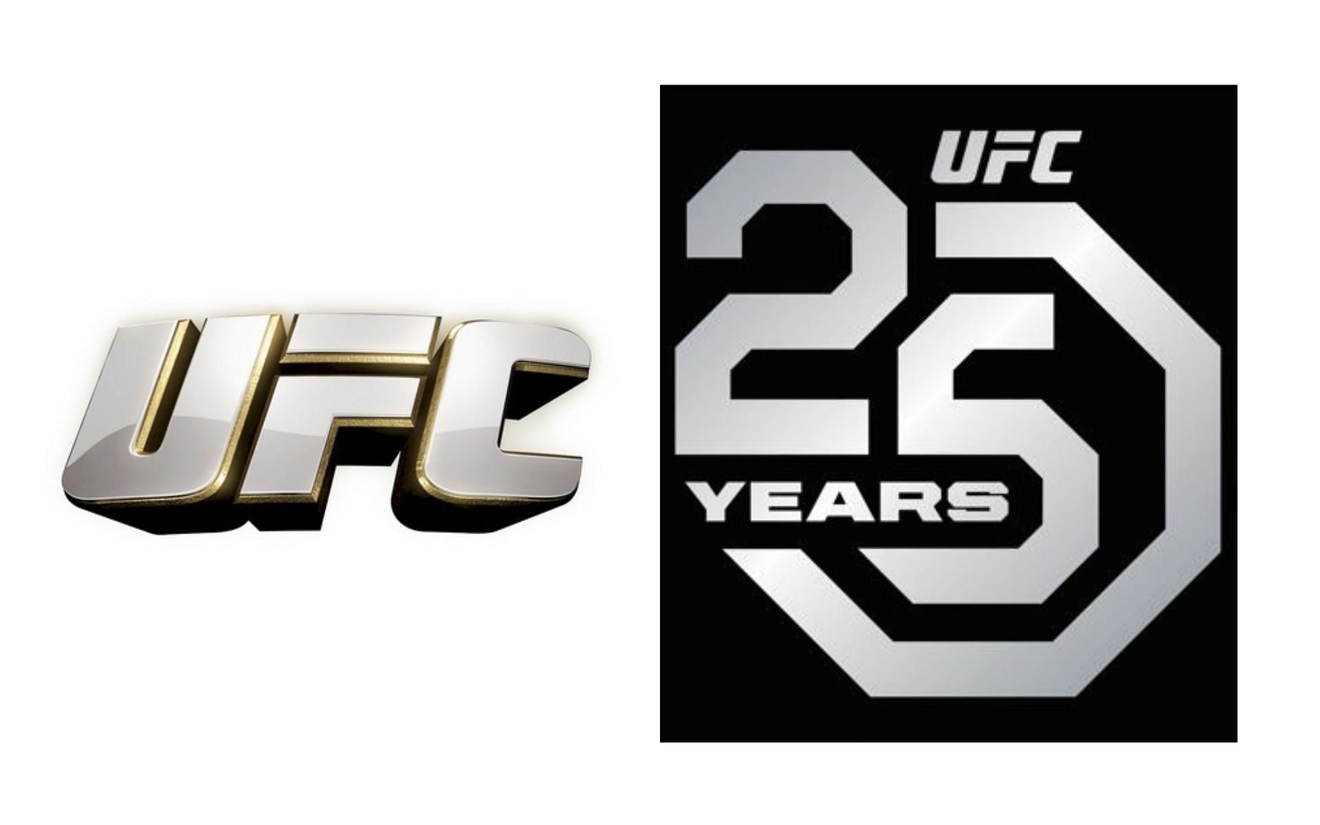 Curved logo [Left] 25th anniversary logo [Right] [Image courtesy: www.logomyway.com]